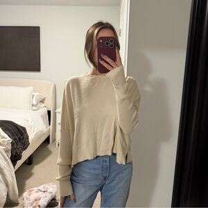 Silence + Noise Ivory Sweater